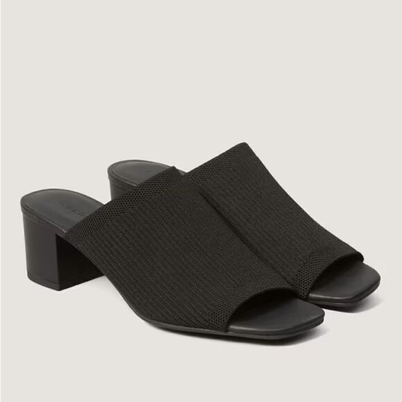 NEW EVERLANE The Glove Mule in ReKnit in black - Picture 1 of 10